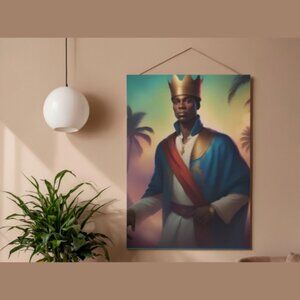 Nubian Prince Graphic Posters